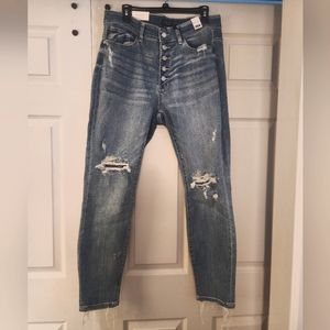 NWT 14w Judy Blue 5 button fly jeans high waist